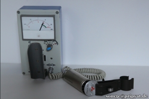 Auensonde / Alphastrahlung