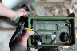 Innenfutter eines Feuerwehrhelms aus Pripjat