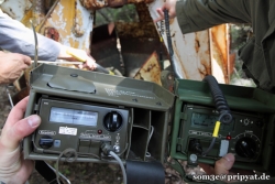SV-500 vs. IM 7001 am kontaminierten Greifer (Stadtrand von Pripjat) 