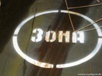 Alle Fahrzeuge mit diesem Logo drfen sich nur innerhalb der Zone bewegen