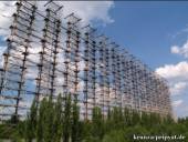 Antenne der �berhorizontradaranlage Tschernobyl-2